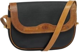 Dior Pre-owned Cross Body Bags, female, Black, Size: ONE SIZE Pre-owned Vintage Shoulder Bag