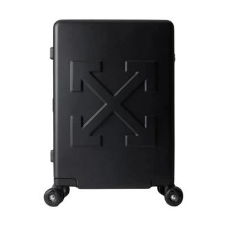 Off-white Arrow Rigid Trolley - unisex - Koffers - Zwart - Maat: ONE Size