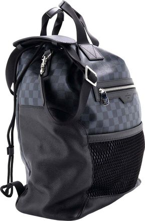 Louis Vuitton Blue Damier Cobalt Matchpoint Hybrid Backpack (Authentic Pre- Loved)