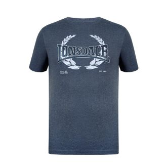 Lonsdale Heren Geometrisch Logo T-Shirt (Laurier)