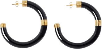 Aurélie Bidermann Katt Bracelets In Black Metal