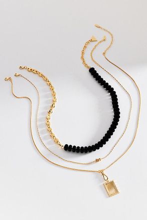 Anthropologie Shades of Sea Layering Necklaces