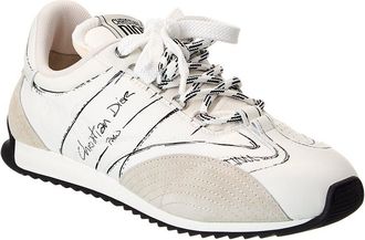 Dior In Progress Nylon & Suede Sneaker