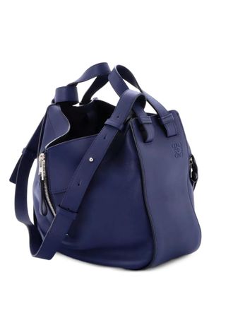 Loewe Hammock Bag Leather Small shoulder bag - Blue