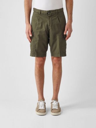 BRIGLIA 1949 Pantaloncini cargo in misto cotone