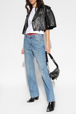 Alexander Wang T By Alexander Wang T-shirt With Logo, Womens, White