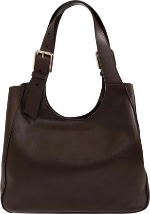Furla Dora M Tote Medium Brown Tote Bag