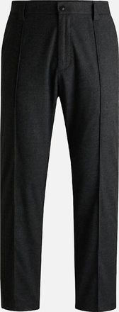 HUGO BOSS Mens Randy243 Tapered-Fit Trousers - Grey - Size: 33/32