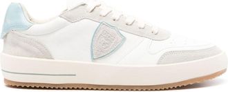 Philippe Model Nice sneakers - men - Fabric/Calf Leather/Calf Leather/Rubber - 40 - White