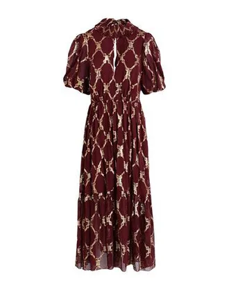 Tommy Hilfiger THL FESTIVE CREST MIDI DRESS