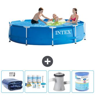 Intex Piscina Con Estructura Redonda - 305x76 Cm - 7-piezas S31472