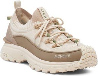 Moncler Trail Grip Lite 3 Low Top Sneaker in Tan at Nordstrom, Size 5.5Us