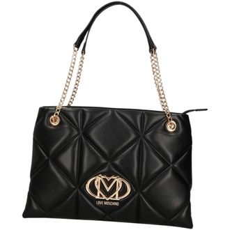 Love Moschino Shoulder Bags, female, Black, Size: ONE SIZE Shoulder Bags