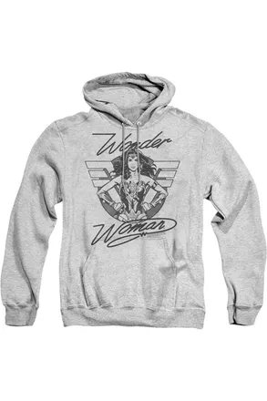 Gildan Wonder Woman 84 Determined Wonder Adult Pull Over Hoodie / Hooded Sweatshirt