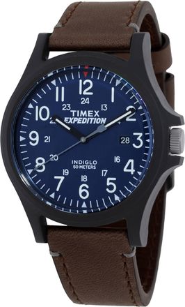 Timex Acadia Quartz Blue Dial Mens Watch TWF3C8190