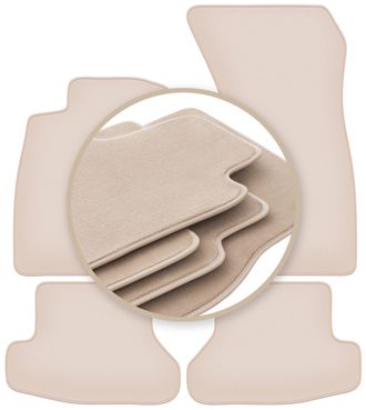 OEM Alfombrillas Premium Beige Para: Audi A5 F53 Coup&eacute; 2016