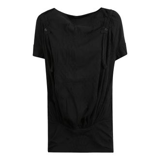 Yohji Yamamoto Mujer, Camisetas, Negro, Talla: M