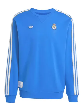 adidas Terrace Icons Real Madrid sweatshirt - men - Cotton/Elastane - S - Blue