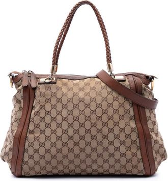 Gucci Pre-owned Gucci GG Canvas Bella Convertible Tote Ladies K8XH46W4HNHFWLUW