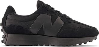 New Balance Mens 327 Shoes, Black/Black, 10/M