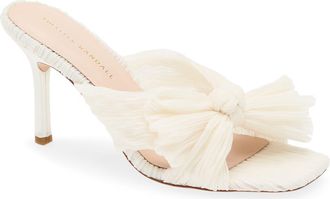 Loeffler Randall Claudia Top Knot Sandal in Pearl at Nordstrom Rack, Size 8