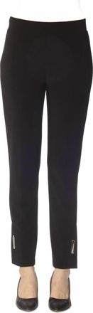 Joseph Ribkoff Pull On Silky Knit Straight Pants In Black