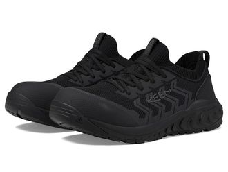 Keen Arvada Shift (Comp Toe) Womens Shoes Black/Magnet : 9.5 B - Medium, Textile