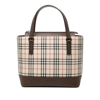 Burberry Pre-owned Burberry House Check Canvas Handbag Ladies 2EPPP9ZVENAA4KPX