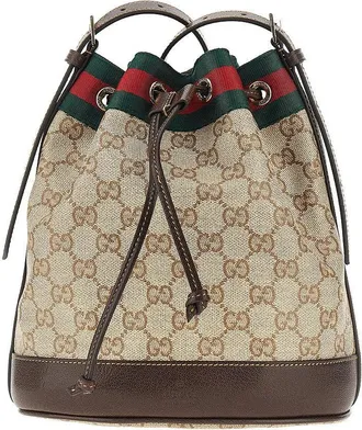 Gucci Coated GG fabric mini bucket bag Woman One Size