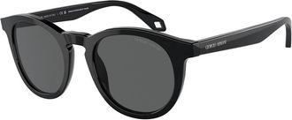 Giorgio Armani AR8192 5875B1 Mens Sunglasses Black Size 50