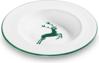 Gmundner Keramik Gmundner Keramik - Gmundner Ceramics Plato Sopa Ciervo Verde Gourmet (&oslash; 24cm)