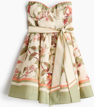 H&M Kleid aus Leinenmix - White