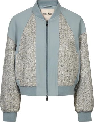 Mos Mosh MMBeni Bessi Bomber Jacket - Jackets - Mujer - Azul - XS