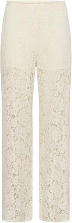 Inwear Wijde broek - Dames - Wijde Broeken - Beige - M - Broeken