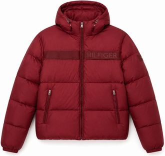 Tommy Hilfiger Hombre, Chaquetas, Rojo, Talla: XL