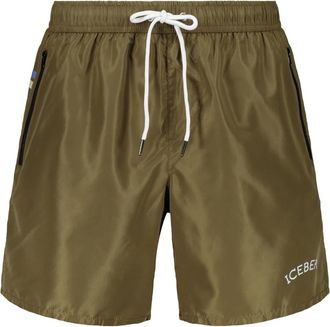 Iceberg Uomo, Costumi da bagno, Verde, M, new