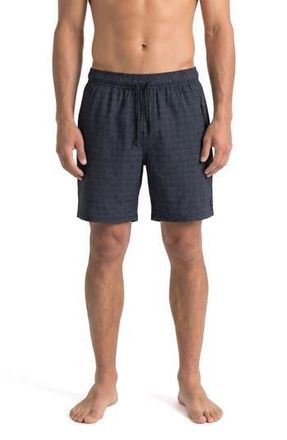 Spyder Ocean Motion Volley Swim Trunks in Black at Nordstrom Rack, Size Xx-Large