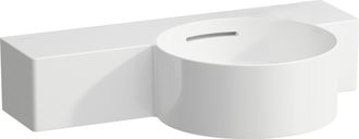 Laufen Laufen - Val Lavabo Con Enjuague Manual, Sin Agujero Para Grifo