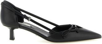 Prada Black Slingback Pumps