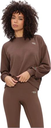 Mercer Amsterdam Dames, Sweatshirts & Hoodies, Bruin, Maat: S Denim