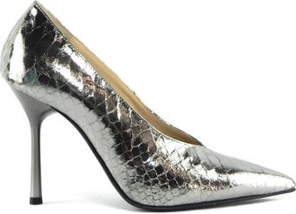 Giampaolo Viozzi Schoenen decollete print pitone - Dames - Pumps - Grijs - 40 EU - Schoenen