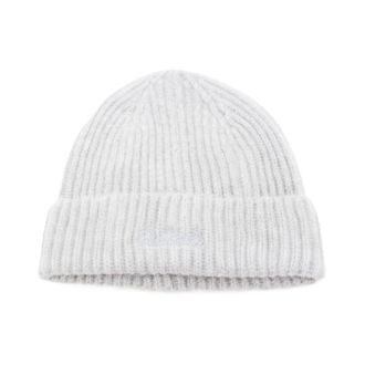 MC2 Saint Barth Muts en sjaal set - Heren - Accessoires - Grijs - Maat: ONE Size Wol