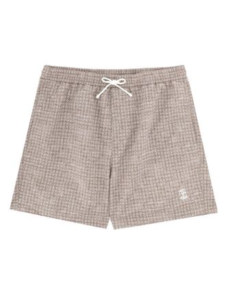 Brunello Cucinelli Brunello Cucinelli Badeanzug mit Logo