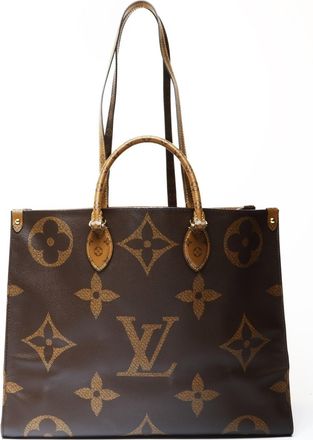 Louis Vuitton Brown Monogram Tote Bag (Pre-Owned)