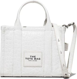 Marc Jacobs The Croc-Embossed Small Tote bag - women - Leather - OS - White