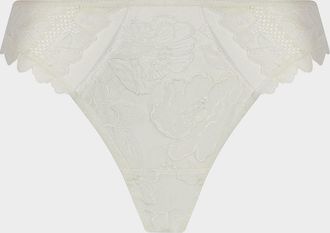 Lise Charmel Sublime Organza Lace & Tulle Thong