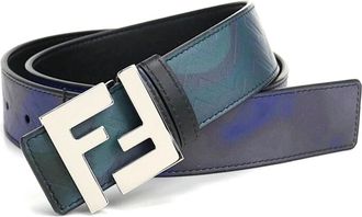 Fendi Heren, Accessoires, Veelkleurig, Maat: 85 CM Leer