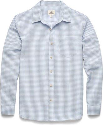 Surfside Supply Co. Brian Seersucker Shirt in Blue at Nordstrom, Size Xx-Large