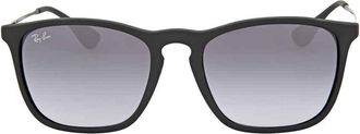 Ray-Ban Chris Grey Gradient Square Unisex Sunglasses RB4187 622/8G 54