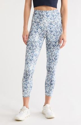 Balance Collection Contender Ankle Leggings in Blue Painterly Animal at Nordstrom Rack, Size X-Small